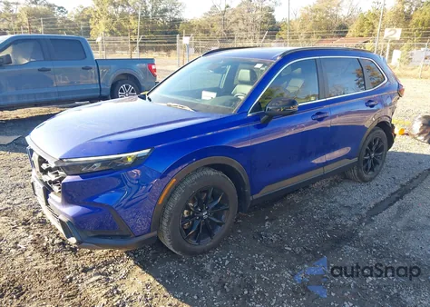 2024 Honda Cr-V Hybrid Sport-L z USA, uszkodzony, nr VIN 5J6RS5H81RL001012